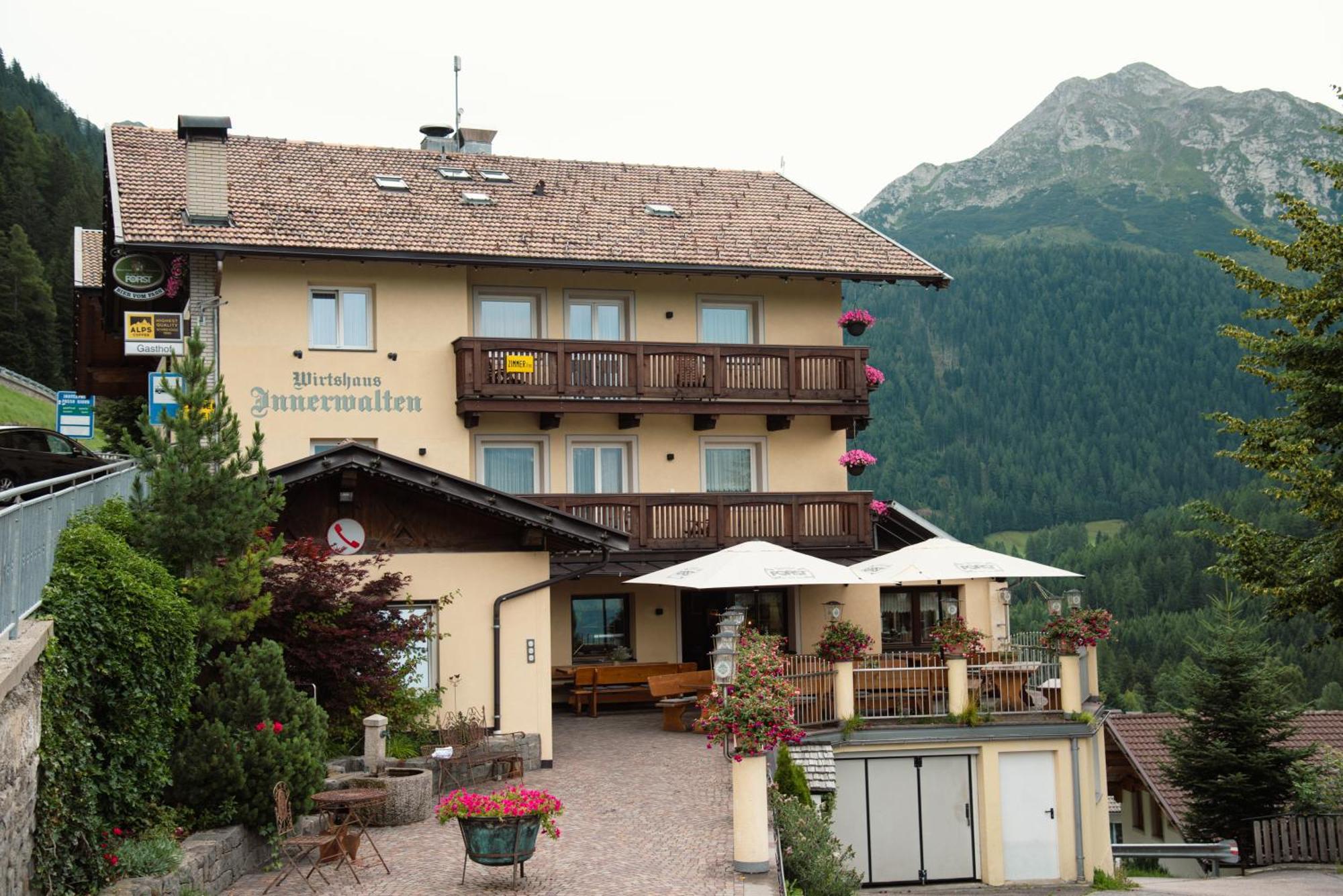 Gasthof Innerwalten San Leonardo in Passiria Ngoại thất bức ảnh